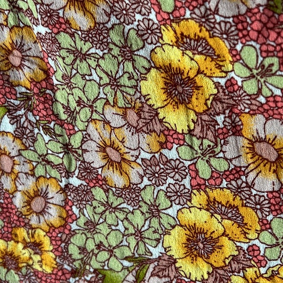 Rose & Thyme floral wrap skirt Size large - Picture 2 of 6